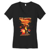 fire storm Women's V-Neck T-Shirt