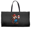vintage plumber Weekender Totes