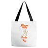 Sleeps With Poodle Tote Bags
