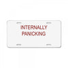 internally License Plate