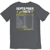 September Girl Facts Virgo V-Neck Tee