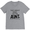 the cool fun and favorite aunt V-Neck Tee