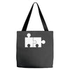 rude jigsaw ideal birthday present or gift Tote Bags