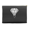 dripping diamond logo Accessory Pouches