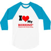 i love my bernina 3/4 Sleeve Shirt