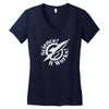 science it works Women's V-Neck T-Shirt