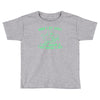 when i get upset i just imagine a t rex making a bed Toddler T-shirt