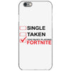 Too Busy Playing Fortnite iPhone 6/6s Case