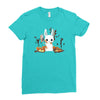 pumpkin slaughter Ladies Fitted T-Shirt