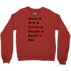 the heads Crewneck Sweatshirt