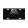 proud autism fiance License Plate