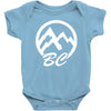 bc mountains british col Baby Bodysuit