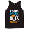 Class of 2017 Proud Daddy Graduation Tank Top
