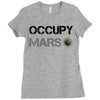 Occupy Mars Shirt Ladies Fitted T-Shirt