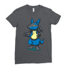 aura peeker Ladies Fitted T-Shirt
