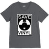 save the vinyl V-Neck Tee