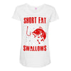 short and fat Maternity Scoop Neck T-shirt