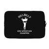 hillbilly hog wrestling champ Laptop sleeve