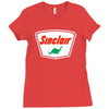 sinclair motor oils Ladies Fitted T-Shirt