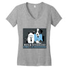 rex and whiskers attorneys Women's V-Neck T-Shirt