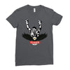 eagle khabib Ladies Fitted T-Shirt