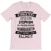 Super Cool Stepmom Of A Freaking Awesome Granddaughter T-Shirt