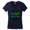 camp director Women's V-Neck T-Shirt