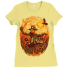 scarecrogh Ladies Fitted T-Shirt