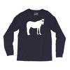 staring horse Long Sleeve Shirts