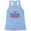 proud air force dad 2 Racerback Tank