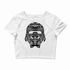 kylo ren helmet 2 Crop Top