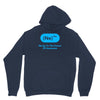 nerdy to the power of awesome Unisex Hoodie