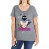 who loves chihuahua Ladies Curvy T-Shirt