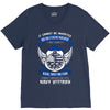 navy veteran 2 V-Neck Tee