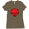 devil dude Ladies Fitted T-Shirt