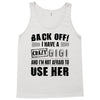 Back Off Crazy Gigi Afraid To Use Her Tank Top