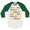 ho ho ho 3/4 Sleeve Shirt