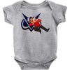 funny gaming Baby Bodysuit