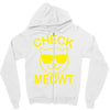check meowti Zipper Hoodie