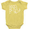 if you're happy clap your hands Baby Onesie