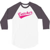gay pride catcher funny 3/4 Sleeve Shirt