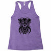 demon wolf Racerback Tank