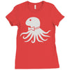 octopus (2) Ladies Fitted T-Shirt