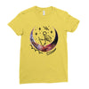 Space Skeleton Ladies Fitted T-Shirt