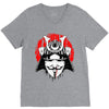 samurainonymous V-Neck Tee