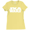 ska wars reggae dub step club music dance Ladies Fitted T-Shirt