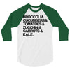 vegan 3/4 Sleeve Shirt