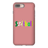 softball neon rhinestud iPhone 8 Plus