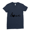 Love Disney Ladies Fitted T-Shirt
