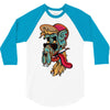 old skul dude 3/4 Sleeve Shirt